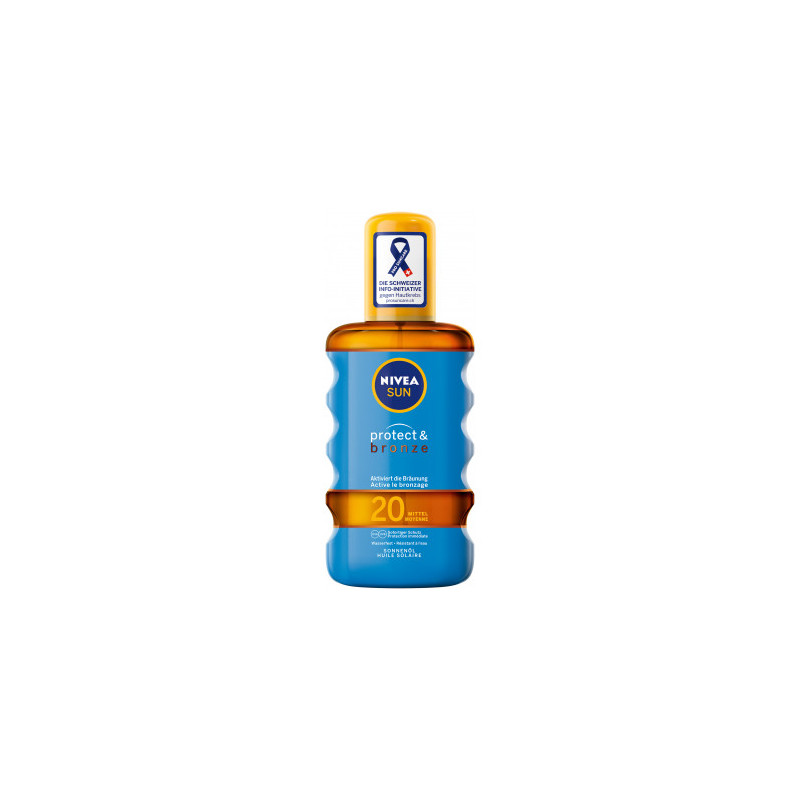 Apis HELLO SUMMER Sonnenöl LSF 20 - 150 Ml Mit Mineralischen Filtern, UVA/UVB Schutz, Feuchtigkeitsspendend